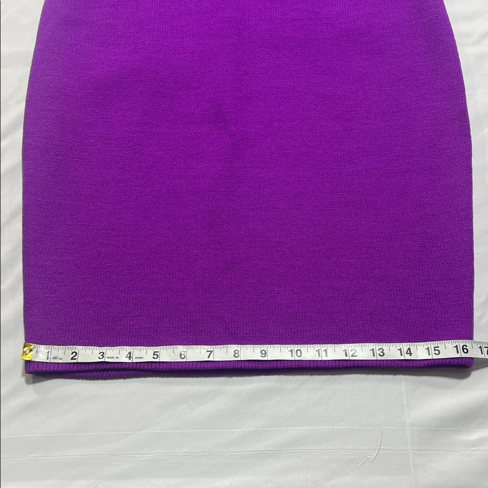 Vintage St. John purple dress size 8 - Picture 4 of 13